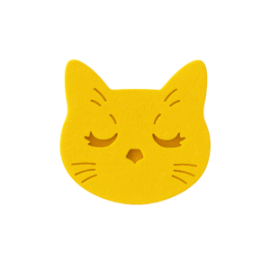 Yellow Cat Face
