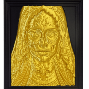 Gold Day of the Dead Girl