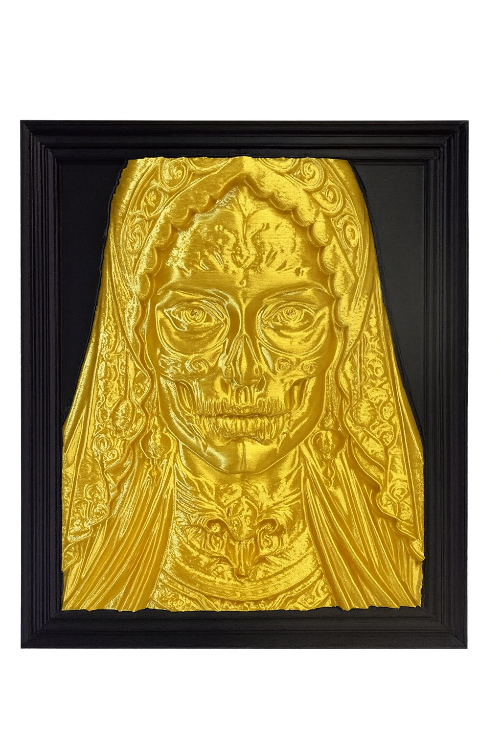 Gold Day of the Dead Girl